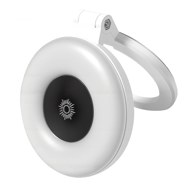 Magnetic Selfie Ring Light for IPhone 17 16 15 14 13 Pro Max LED Fill Photography TikTok Live Video Rechargeable Portable Pocket