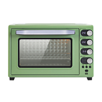 Vente en gros de four électrique domestique à convection en acier inoxydable four électrique grille-pain à poulet 60L à grande poignée japon
