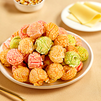 Palomitas de maíz con sabor a caramelo, palomitas de maíz en forma de hongo, aperitivos chinos de marca propia, 358g/palomitas de maíz