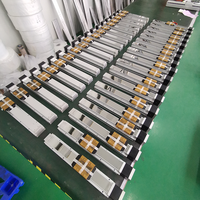 Module de glissière linéaire à vis à billes entièrement fermé QG avec roulement à billes PLC et rail moteur pour applications CNC