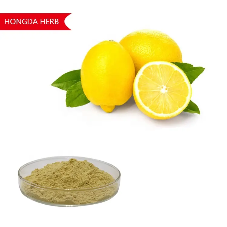 Hongda Wholesale Dried Lemon Peel Powder Lemon Powder
