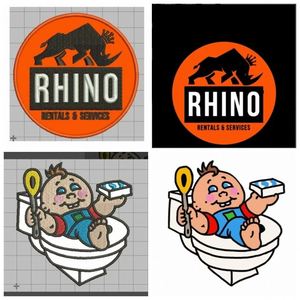 Patch brodé thermocollant personnalisé avec logo pour vêtements, sacs, chapeaux, marquage d'équipe - Product Image 4