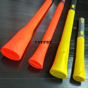 ด้ามจับกันกระแทกกันลื่นแบบกลับด้านเคลือบพลาสติกด้ามจับไฟเบอร์กลาส - Product Image 3
