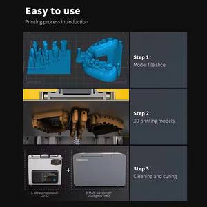 DJ89 plus Imprimante 3D LCD <span class=keywords><strong>dentaire</strong></span> de haute précision de 10.3 pouces avec dents anti-accroupissement - Product Image 4