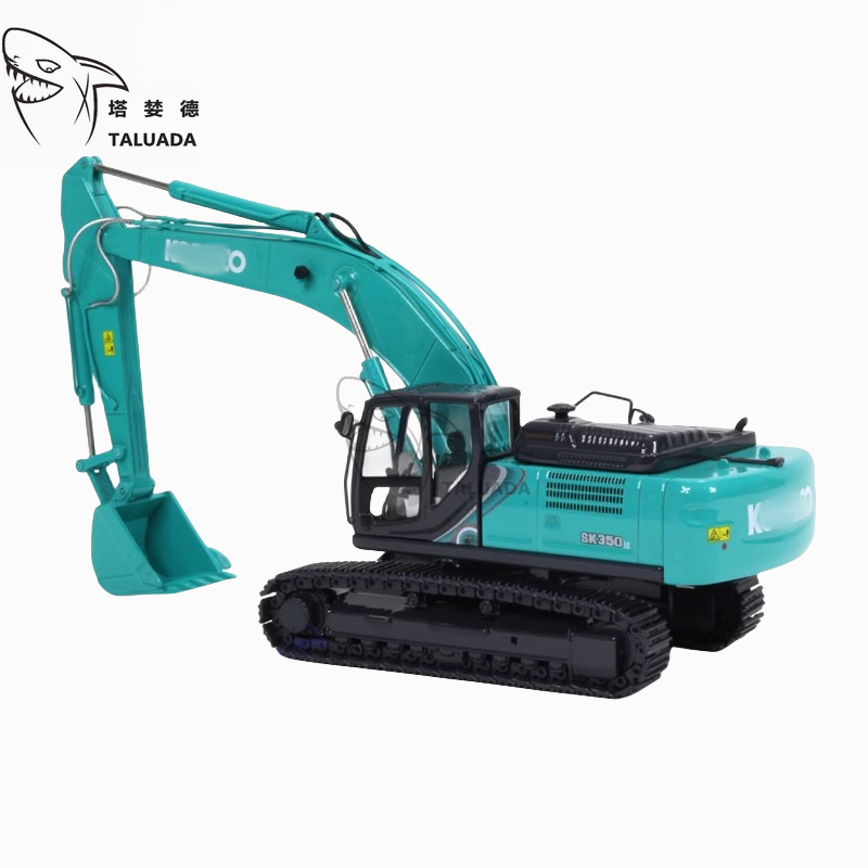 TALUADA KOBELCO Alloy 1:50 1:43 Scale Hydraulic Excavator Model Toy