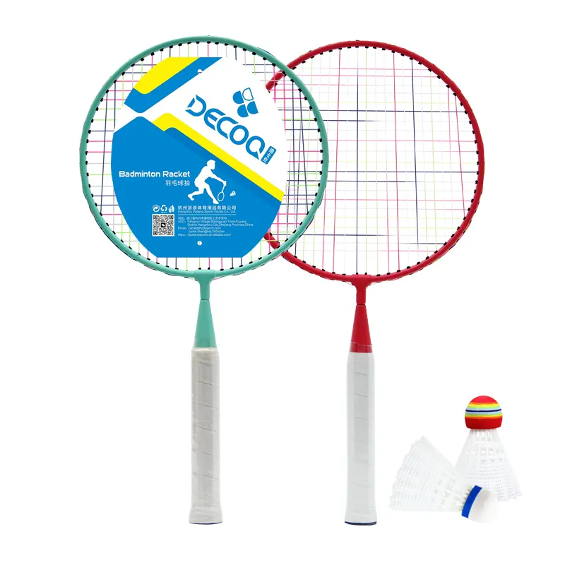 2024 pabrik OEM kualitas tinggi anak-anak warna-warni permainan luar ruangan Mini olahraga untuk anak-anak bayi bangladesh raket Badminton Set