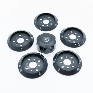 Promoción de Fábrica: Perilla de Eje D con Control de Temperatura y Temporizador de 60 Minutos con Botón de Plástico Negro - Categoría de Producto - Product Image 3