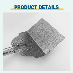 Ağır metal tepsi ve tırmık 3 adet set pet pets <span class=keywords><strong>scooper</strong></span> bahçe pençe <span class=keywords><strong>scooper</strong></span> evcil hayvanlar için uzun saplı - Product Image 6