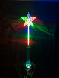 Chất lượng cao Disco Ball Magic <span class=keywords><strong>Wand</strong></span> <span class=keywords><strong>LED</strong></span> Light-up nhấp nháy Sao GLOW STICK đồ chơi cho trẻ em - Product Image 5
