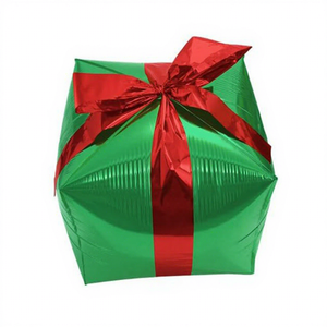 HLC ODM OEM 22" 32" 50" 60" Weihnachtsparty Geschenkbox Geschenkdesign Ballon Alles Gute zum Geburtstag Globos Jumbo Helium Folienballons - Product Image 1