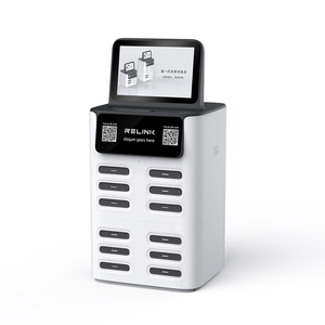 สถานีเช่าแบตเตอรี่สำรองแบบ NFC 12 ช่อง รองรับการชาร์จเร็ว 40W พร้อมหน้าจอ LED รุ่น Relink CS-S12 Pro - Product Image 3