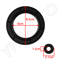 Kit de joints d'étanchéité pour couvercle supérieur de moteur et couvercle de débrayage avec joint torique pour modèles Harley Ultima 5 et 6 vitesses