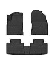 Tapis de sol de voiture de luxe Artes TPE, écologiques, sur mesure en usine, vente en gros, antidérapants, 3 pièces, 2 mm d'épaisseur, parfaits tapis de sol de voiture 3D