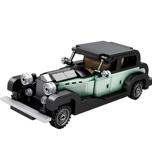 LITER Model Eight Block Car 811 Classic Car Building Blocks Educational Toy For Boys Gift - Product Image 2