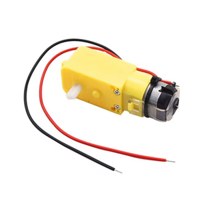 มอเตอร์กระแสตรงเพลาคู่ลดเกียร์โลหะ1:48/90/120มอเตอร์กระแสตรงแบบเพลาคู่สำหรับของเล่นรถหุ่นยนต์อัจฉริยะ - Product Image 6