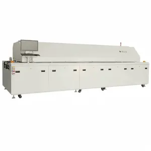 S 8Zones Topkwaliteit Reflow Oven Machine Smt Reflow Soldeeroven Voor Pcb Lassen