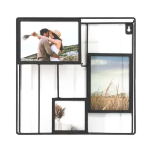 Wall Display Art Iron Photo Frame Set Metal Picture Frame For Home Decor Wall Art
