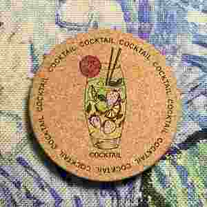 Promotional OEM ODM Logo Design Classic Wood <b>Coaster</b> Coffee <b>Beer</b> Bar Beverage Hotel Heat Restaurant Insulation Non-slip Placemat - Product Image 1