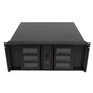 19นิ้ว4U Rackmount IPC เซิร์ฟเวอร์แชสซี6Bay Hot Swap การจัดเก็บเซิร์ฟเวอร์กรณี