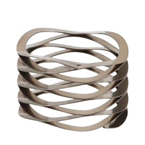 Tùy chỉnh cuộn dây thép công nghiệp đảo ngược sóng mùa xuân phi tiêu chuẩn nhiều lớp lượn sóng hình nén mùa xuân xe máy - Product Image 1