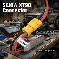 SEJOW XT90 Hochstrom-Steckverbinder 90A Vergoldet Anti-Spark Option 6S LiPo RC Crawler OEM Großhandel
