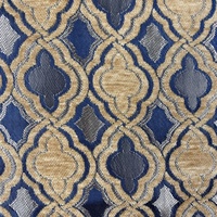 Tissu de décoration d'intérieur chenille tissé jacquard de 280cm de largeur pour housse de coussin de canapé et draperie en stock