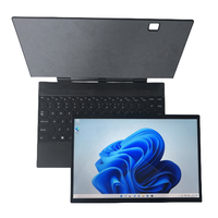 2025 baru Tablet Laptop 2-in-1 Quad Core Win11 Intel N95 tampilan sentuh 2.2K Keyboard dapat dilepas Notebook IPS SSD