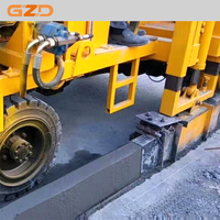 Precast Concrete Curb Kerb Machine with Engine Motor Core Garden Edges Curbing Roll