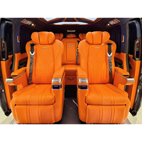 Jok mobil olahraga Universal kulit desainer kustom untuk Ford Transit