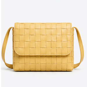 Women's Gravs Woven Crossbody <b>Bag</b> Luxury Genuine Leather Sling <b>Bag</b> Japan Vintage Trendy Summer Shoulder Purse Fashion Handbag - Product Image 1