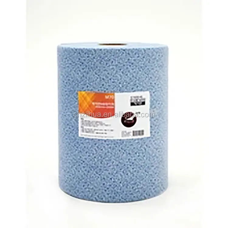 PP Melt Blown Absorbent Heavy Duty Wiping Cloth Dry Industry Rags Industrial Hand Wipes Cleaning Wipes Blue Roll
