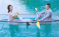 Kayak transparent Crystal Vista Tandem 2 places |   Vente en gros directe d'usine