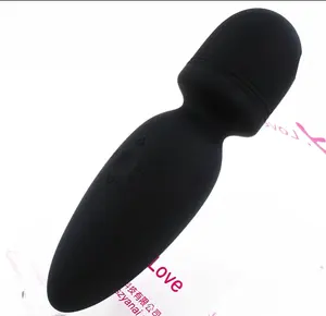 กันน้ําUSBRechargeable Electric10 ความเร็วซิลิโคนชายหญิงญี่ปุ่นVibrator AV Wandการสั่นสะเทือนที่มีประสิทธิภาพมือถือMassager