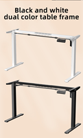 QB moderne intelligent moderne ordinateur réglable en hauteur cadre de bureau debout Table de mobilier de bureau Table à hauteur réglable pour le bureau