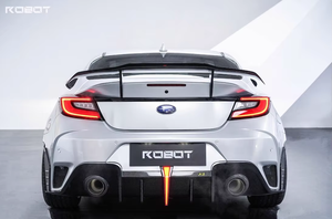 Kit de carrosserie Robot de haute qualité pour Toyota GR86 <span class=keywords><strong>Subaru</strong></span> <span class=keywords><strong>Brz</strong></span> 2022 + mise à niveau lifting pièce Auto Spoiler pare-chocs lèvre avant Spoiler capot - Product Image 5