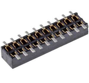 Samtec-clp-1.27mm en-tête femelle double rangées SMT type PCB Socket, connecteur d'arrêt de soudure - Product Image 1