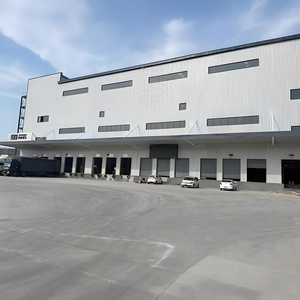 Arquitectura Almacén prefabricado Almacén de acero Garaje Edificio comercial Estructura de acero Edificios Almacenes - Product Image 2