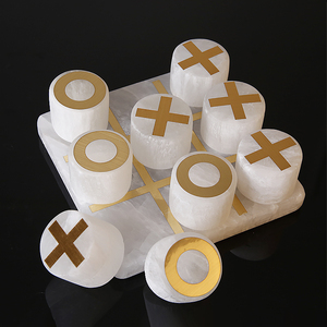 En gros Pierre X O <span class=keywords><strong>Tic</strong></span> <span class=keywords><strong>Tac</strong></span> Toe <span class=keywords><strong>Jeu</strong></span> D'échecs Décor Vintage Salon Décor Accessoires - Product Image 1