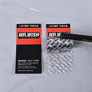 Custom <strong>Printing</strong> Tamper Proof Adhesive Laser Labels Warranty <strong>Security</strong> Seal VOID 3D Hologram Stickers - Product Image 1