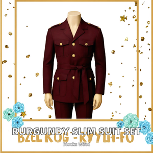 <span class=keywords><strong>ชุด</strong></span>สูทผู้ชายสีเบอร์กันดี แบบซาฟารี กระดุมแถวเดียว ปกแบบโนช์แลปเปิล ทรงเข้ารูป <span class=keywords><strong>ชุด</strong></span> 2 ชิ้น เสื้อแจ็คเก็ตและกางเกงขายาว ซิปผ่าหน้า มีไซส์พลัส สามารถสั่ง<span class=keywords><strong>ตัด</strong></span>ได้ - Product Image 2