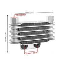 Radiateur de refroidissement d'huile de moto à commande directe d'usine, pièces de modification de moteur, petit kit double face 6 couches 8 couches, grand kit