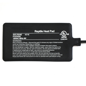 Alfombrilla Térmica para Terrario de Reptiles Pequeños, 6x8 Pulgadas, 100-240V, Ecológica, 8W, Película Calefactora PTC de Infrarrojo Lejano para Peces y Lagartos, 1-5 Galones - Product Image 1