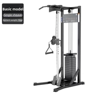 Machine à traction latérale commerciale SENFENG SPORTS, machine à câble unique multifonctionnelle avec options de rame et de développé pectoral
