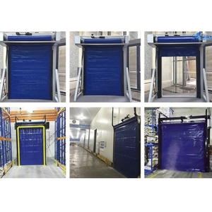 Puertas Refrigeradas Industriales de Alta Velocidad para Supermercados, Cantinas y Tiendas, con Aislamiento Térmico e Impermeabilización de PVC - Product Image 6