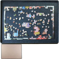 Plateau de Puzzle réglable, Plateau Portable avec couverture, pour adultes et personnes âgées, en feutre, accessoires de Puzzle, léger, pour amoureux