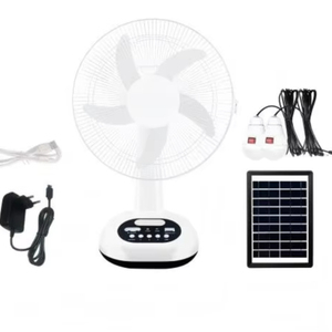Ventilador Recargable para Exteriores a Precio Competitivo, Ventilador Solar Recargable, Ventilador de Mesa Recargable - Product Image 2