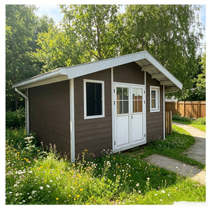 Caseta <span class=keywords><strong>de</strong></span> Jardín Económica y Elegante <span class=keywords><strong>de</strong></span> WPC para Jardín Privado, Moderna con Suelo <span class=keywords><strong>de</strong></span> WPC, Caseta <span class=keywords><strong>de</strong></span> Almacenamiento para Jardín, Caseta para Piscina - Product Image 1