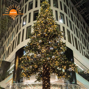 <span class=keywords><strong>Centro</strong></span> comercial de vacaciones al aire libre decoración artificial luces temáticas ramas integradas fácil de instalar gran árbol de Navidad para el <span class=keywords><strong>centro</strong></span> de la ciudad - Product Image 3