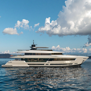 Nuovo Yacht di Lusso di Alta Gamma da 142 Piedi con Motore Entrobordo Diesel in Vetroresina Saldato Integrato per Pattugliamento Fluviale Pesca e Sport - Product Image 1