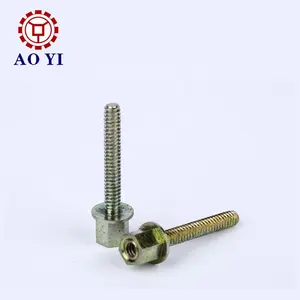 Hex ซ็อกเก็ตหัวเหล็กคาร์บอน Trivalent โครเมตด้านใน Hex Bolt